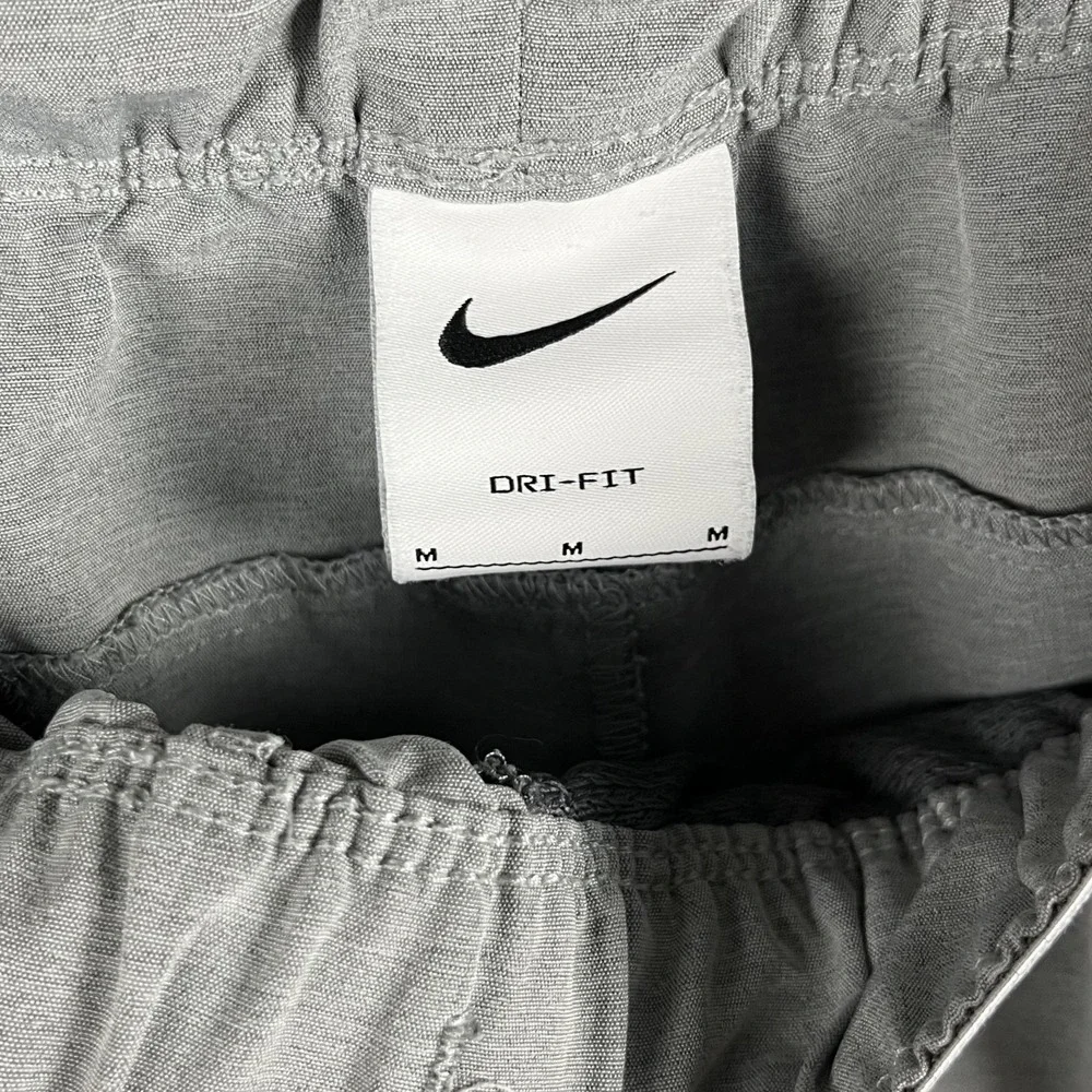 Nike Men's Grey Dri-Fit Running Shorts Medium